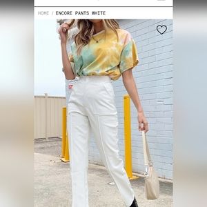 Vegan  leather trouser